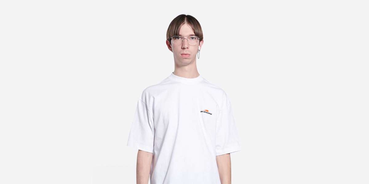 Balenciaga Tシャツパープル キュプラ シャツ